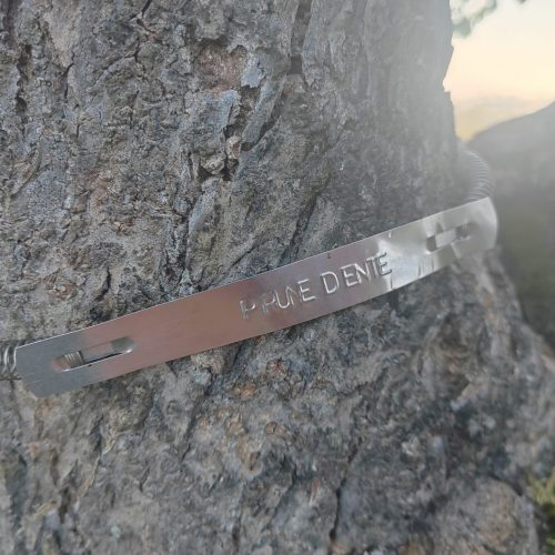 Etiquette verger inox